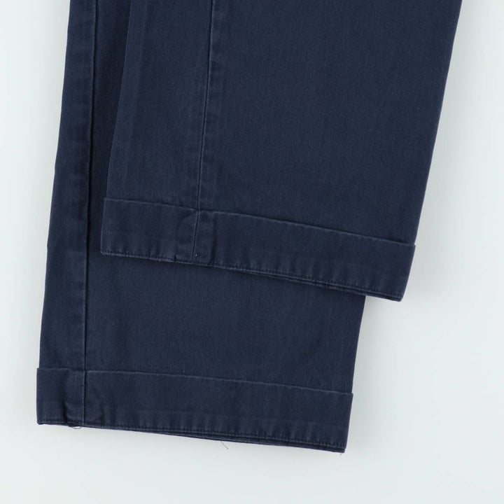 Ralph Lauren POLO RALPH LAUREN Chino Pants Men's W35 equivalent cotton navy blue type Vintage Second Hand