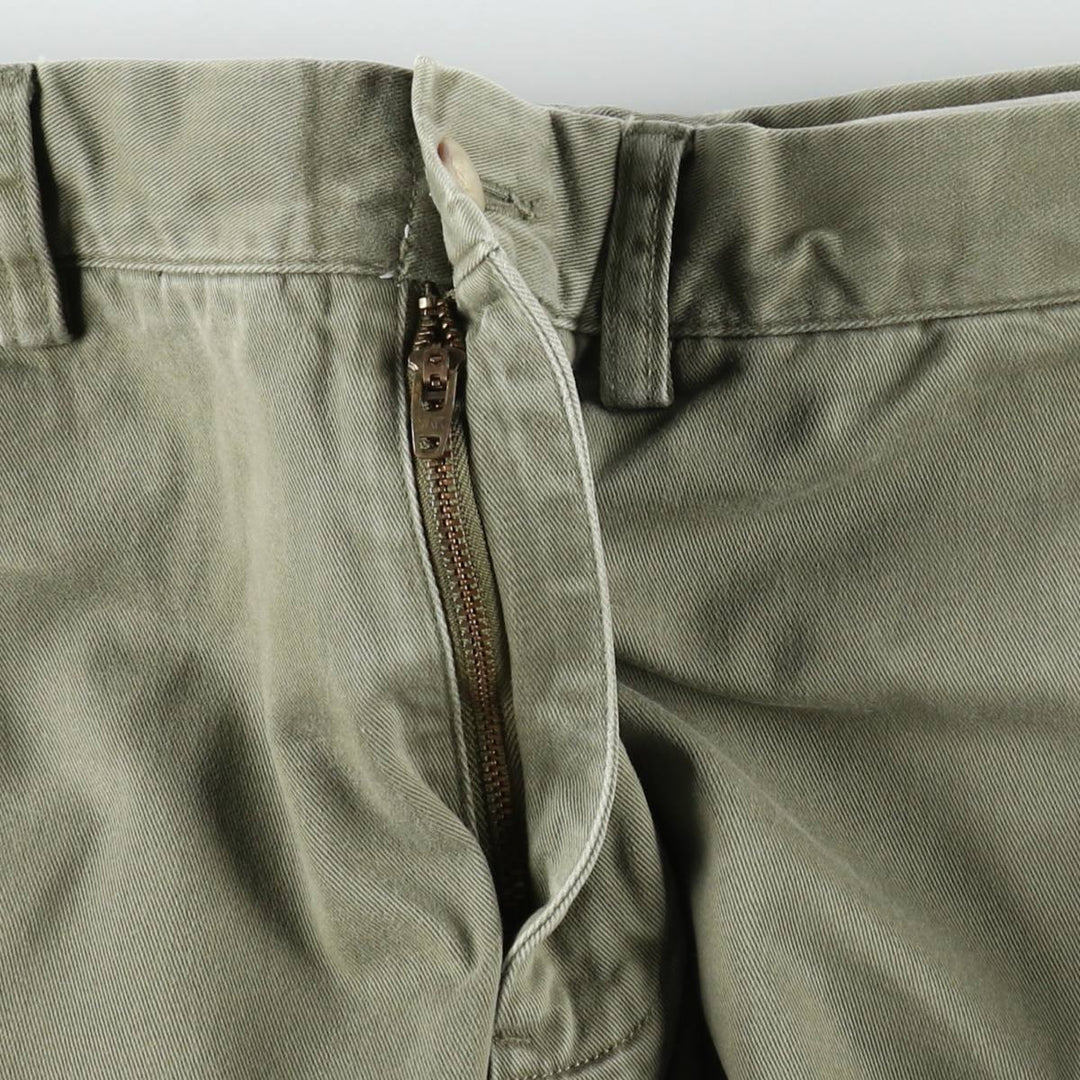 Ralph Lauren POLO RALPH LAUREN Slim Fit Chino Pants, Men's Size W35 (approx.) cotton Khaki type Vintage Second Hand