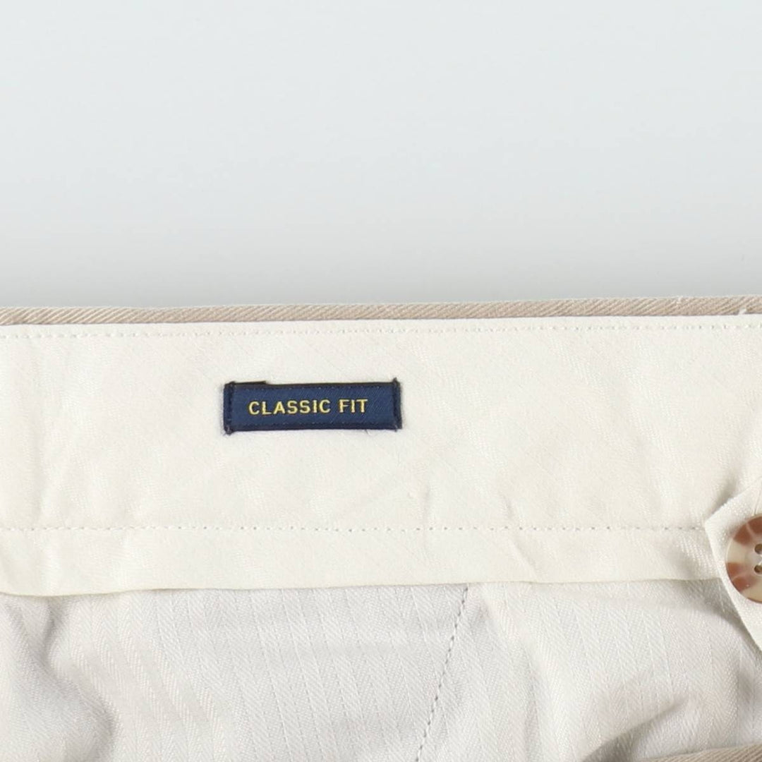 Ralph Lauren POLO RALPH LAUREN Classic Fit Chino Pants, Men's, Size W37 cotton Beige type Vintage Second Hand