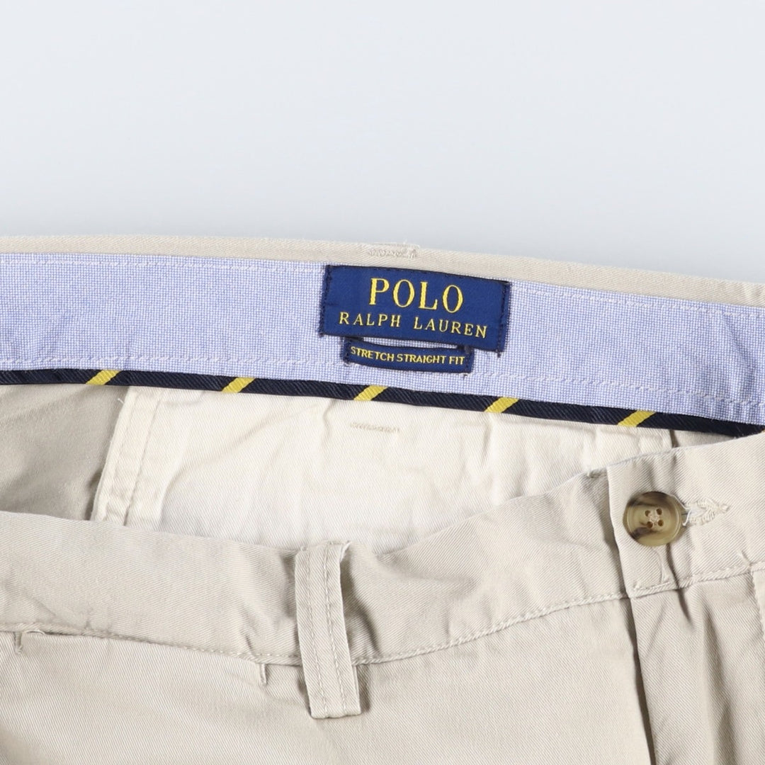 Ralph Lauren POLO by Ralph Lauren Chino Pants Men's W37 cotton Beige type Vintage Second Hand