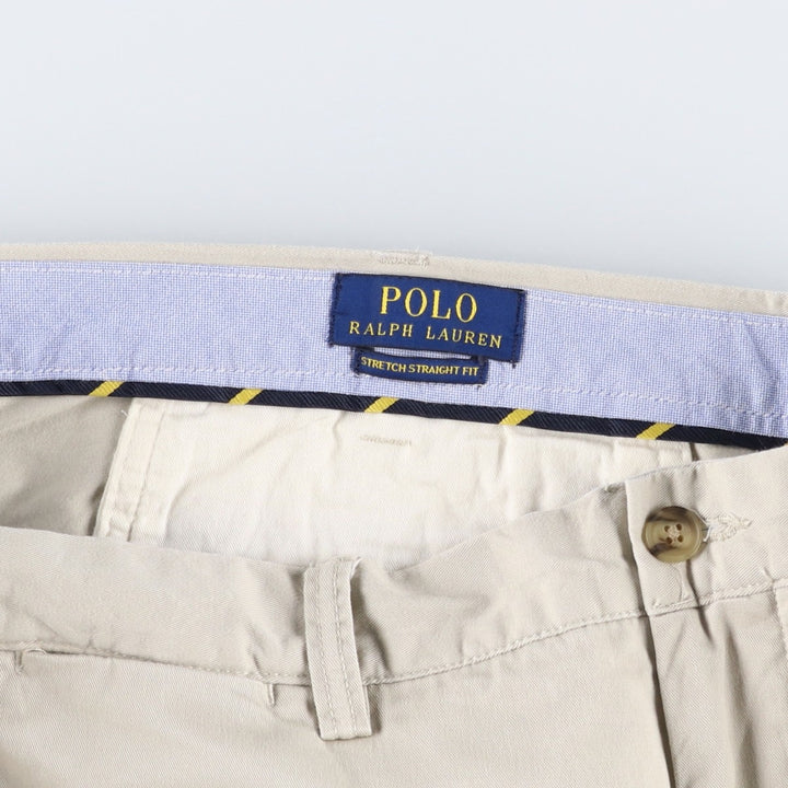 Ralph Lauren POLO by Ralph Lauren Chino Pants Men's W37 cotton Beige type Vintage Second Hand