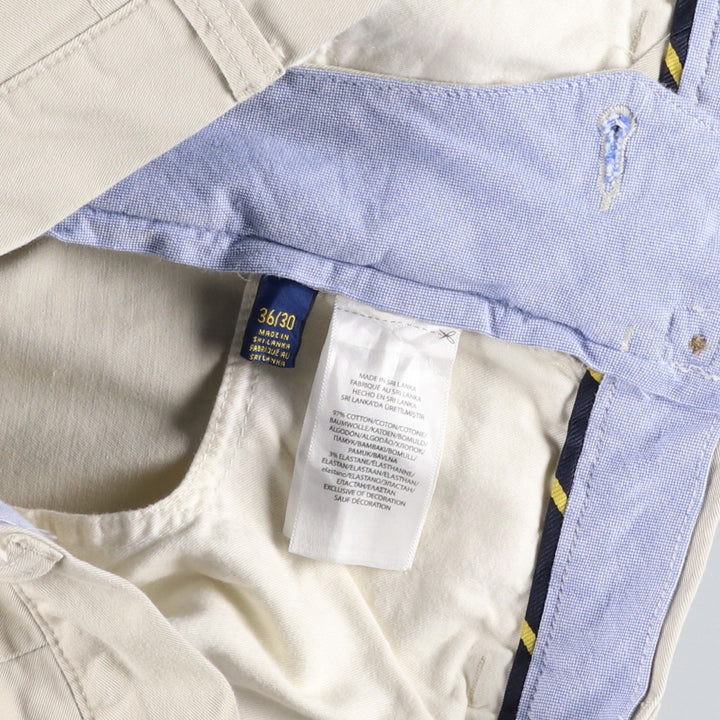 Ralph Lauren POLO by Ralph Lauren Chino Pants Men's W37 cotton Beige type Vintage Second Hand