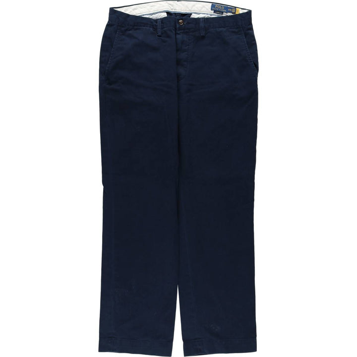 Ralph Lauren POLO RALPH LAUREN CLASSIC FIT Chino Pants Men's W34 equivalent cotton navy blue type Vintage Second Hand