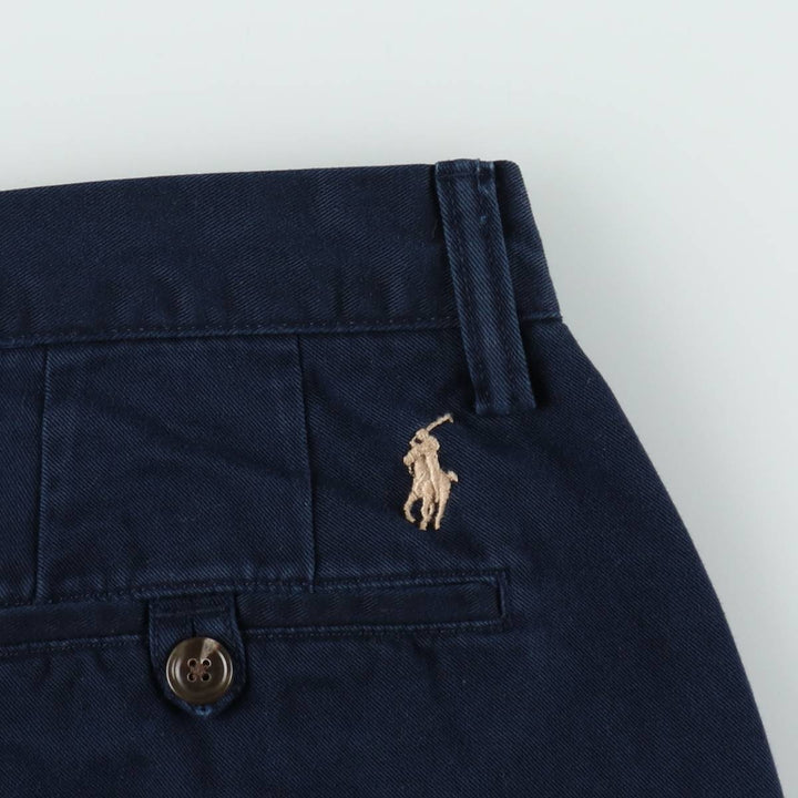 Ralph Lauren POLO RALPH LAUREN CLASSIC FIT Chino Pants Men's W34 equivalent cotton navy blue type Vintage Second Hand