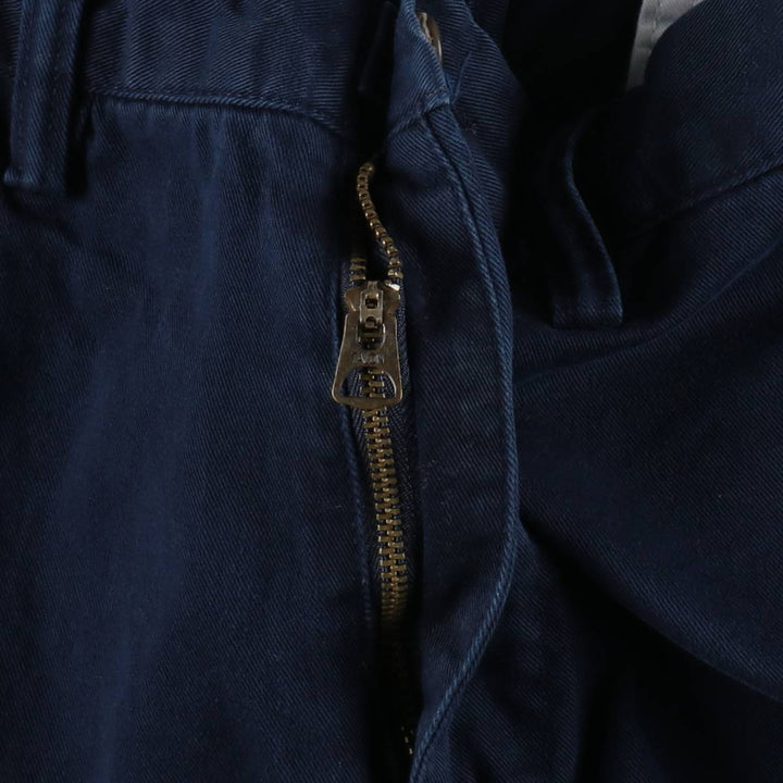 Ralph Lauren POLO RALPH LAUREN CLASSIC FIT Chino Pants Men's W34 equivalent cotton navy blue type Vintage Second Hand