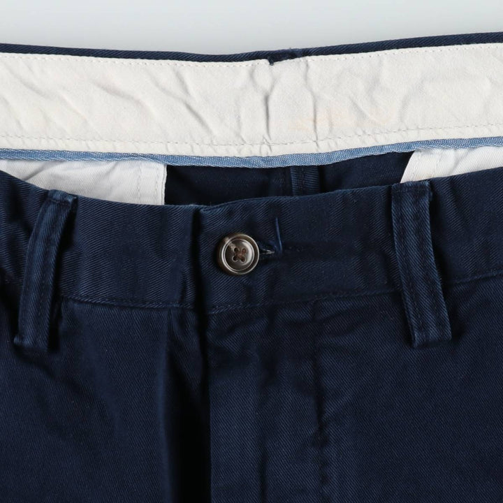 Ralph Lauren POLO RALPH LAUREN CLASSIC FIT Chino Pants Men's W34 equivalent cotton navy blue type Vintage Second Hand