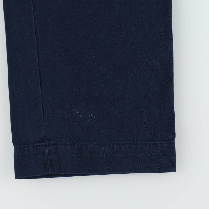 Ralph Lauren POLO RALPH LAUREN CLASSIC FIT Chino Pants Men's W34 equivalent cotton navy blue type Vintage Second Hand