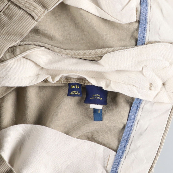 Ralph Lauren POLO RALPH LAUREN Classic Fit Chino Pants, Men's, Size W37 cotton Beige type Vintage Second Hand