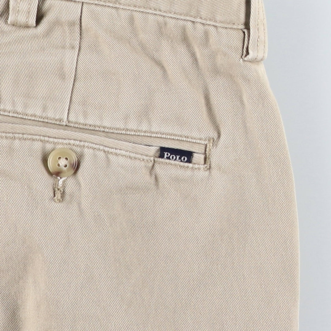 Ralph Lauren POLO RALPH LAUREN Classic Fit Chino Pants, Men's, Size W37 cotton Beige type Vintage Second Hand