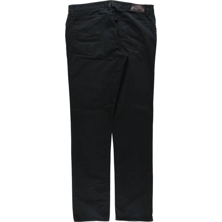 Ralph Lauren POLO RALPH LAUREN Slim Straight Fit Chino Pants, Men's Size W36 (approx.) cotton black type Vintage Second Hand