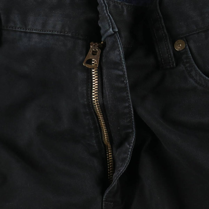 Ralph Lauren POLO RALPH LAUREN Slim Straight Fit Chino Pants, Men's Size W36 (approx.) cotton black type Vintage Second Hand