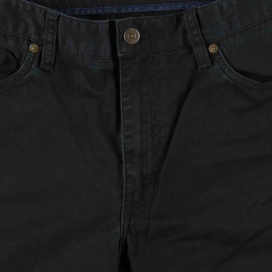 Ralph Lauren POLO RALPH LAUREN Slim Straight Fit Chino Pants, Men's Size W36 (approx.) cotton black type Vintage Second Hand