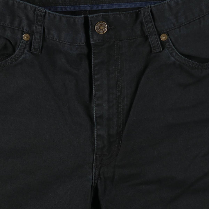 Ralph Lauren POLO RALPH LAUREN Slim Straight Fit Chino Pants, Men's Size W36 (approx.) cotton black type Vintage Second Hand