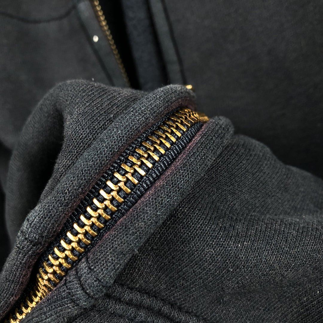 Carhartt Sweat Full Zip Hoodie Men's XL unclear navy blue type Vintage Second Hand