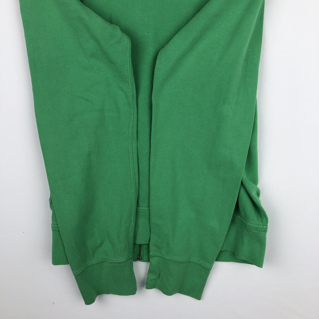 Ralph Lauren POLO by Ralph Lauren Big Pony Sweat Full-Zip Hoodie, Men's Size L (approx.) cotton green type Vintage Second Hand
