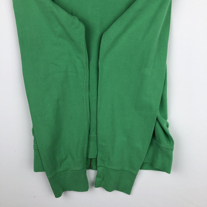Ralph Lauren POLO by Ralph Lauren Big Pony Sweat Full-Zip Hoodie, Men's Size L (approx.) cotton green type Vintage Second Hand