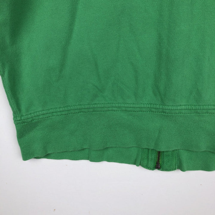 Ralph Lauren POLO by Ralph Lauren Big Pony Sweat Full-Zip Hoodie, Men's Size L (approx.) cotton green type Vintage Second Hand