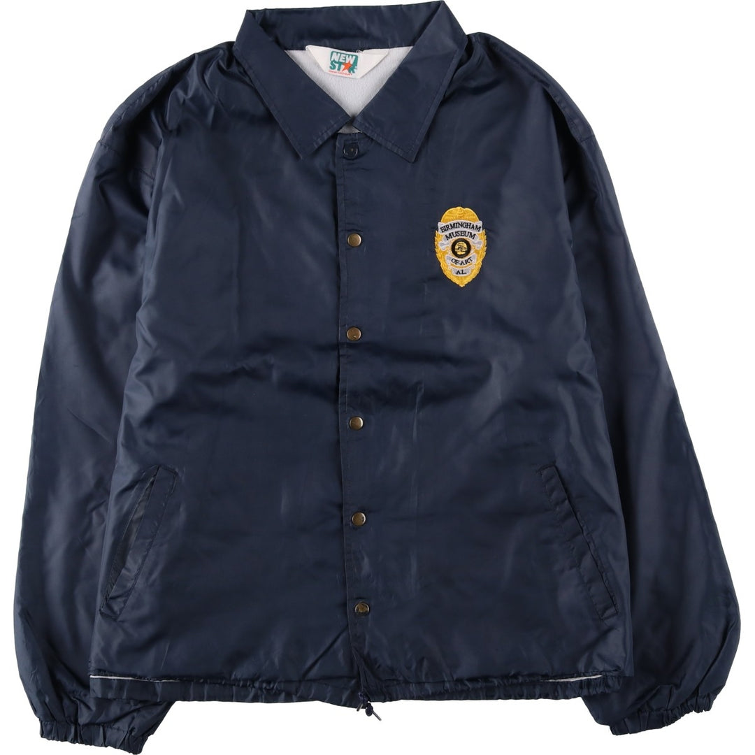 NEW STAR Coach Jacket, Men's XXL equivalent, Vintage unclear navy blue type Vintage Second Hand