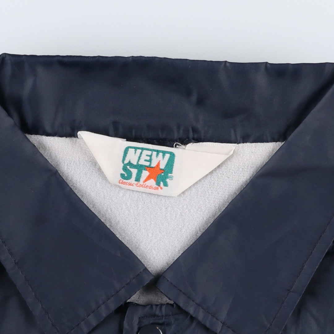 NEW STAR Coach Jacket, Men's XXL equivalent, Vintage unclear navy blue type Vintage Second Hand