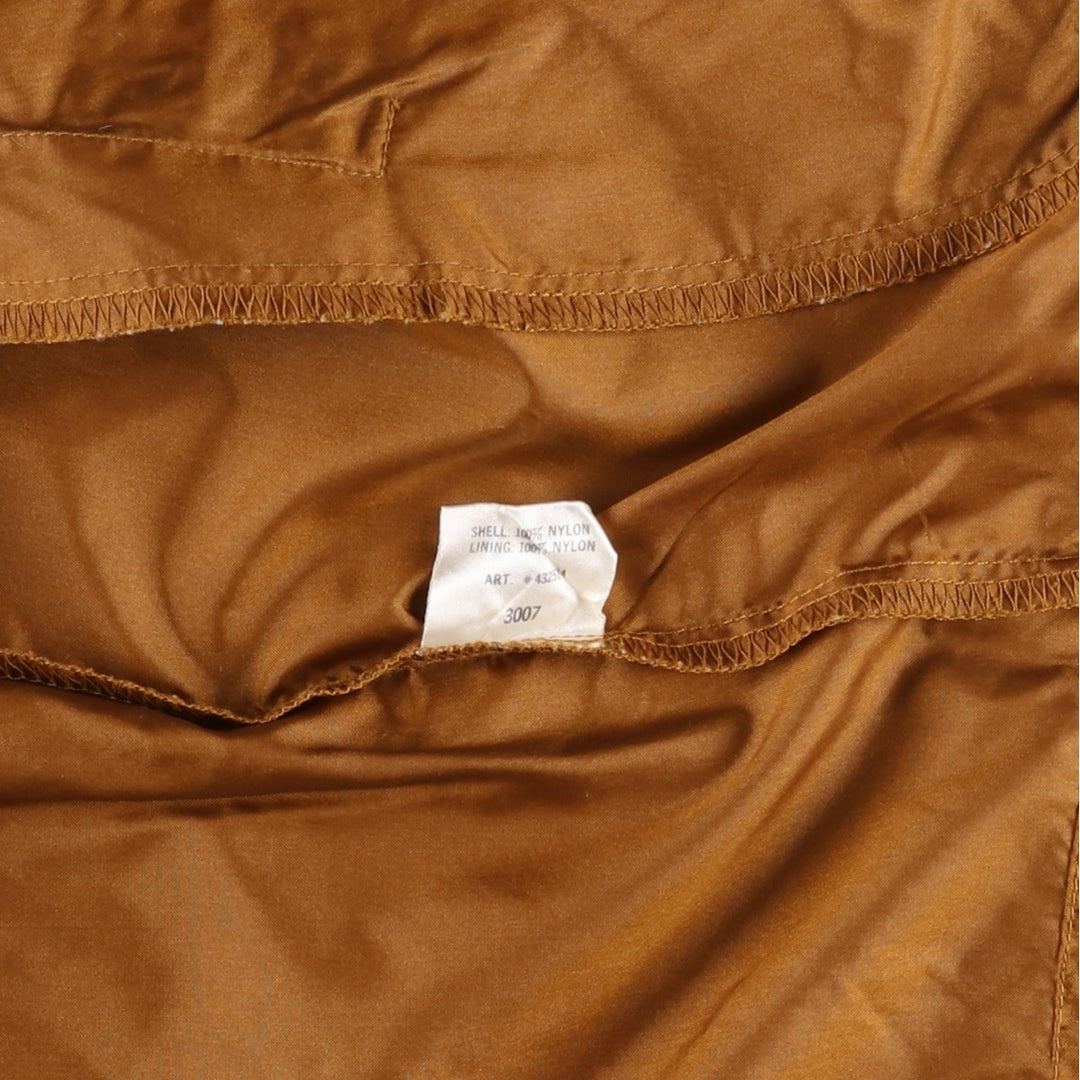 80s-90'S Adidas Trefoil Logo Back Logo Large Logo Coach Jacket Men's Size L (Equivalent) Vintage Nylon brown type Vintage Second Hand