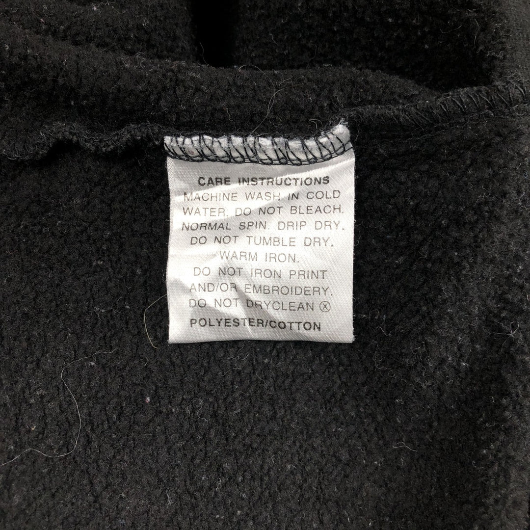 90'S Reebok V-neck sweatshirt, men's size L equivalent, vintage. cotton black type Vintage Second Hand
