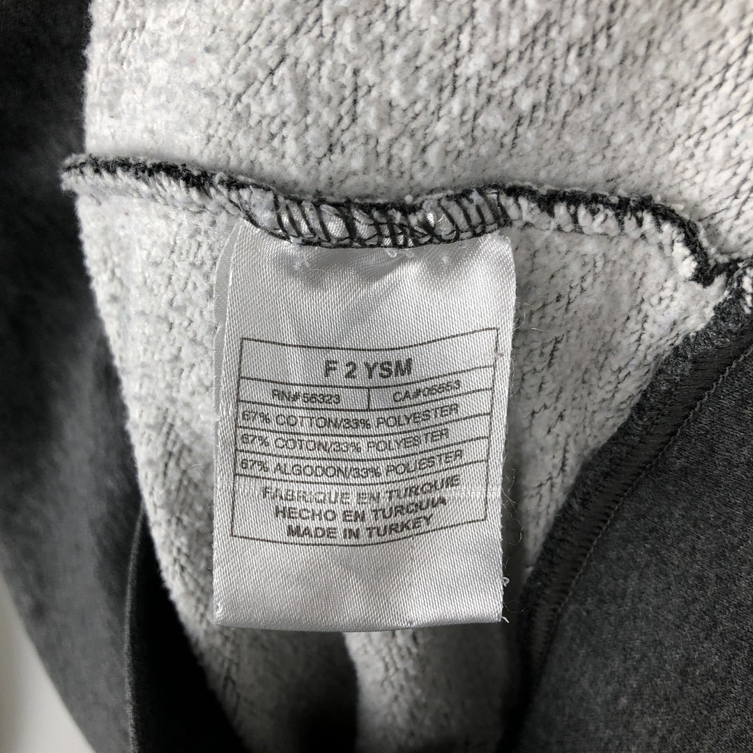 00'S Nike One Point Logo Sweatshirt Trainer Men's XL cotton Charcoal Vintage Second Hand