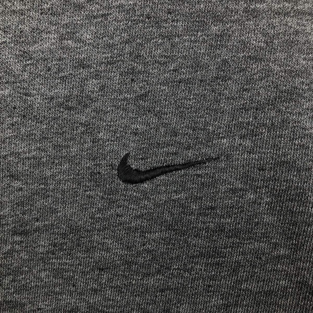 00'S Nike One Point Logo Sweatshirt Trainer Men's XL cotton Charcoal Vintage Second Hand