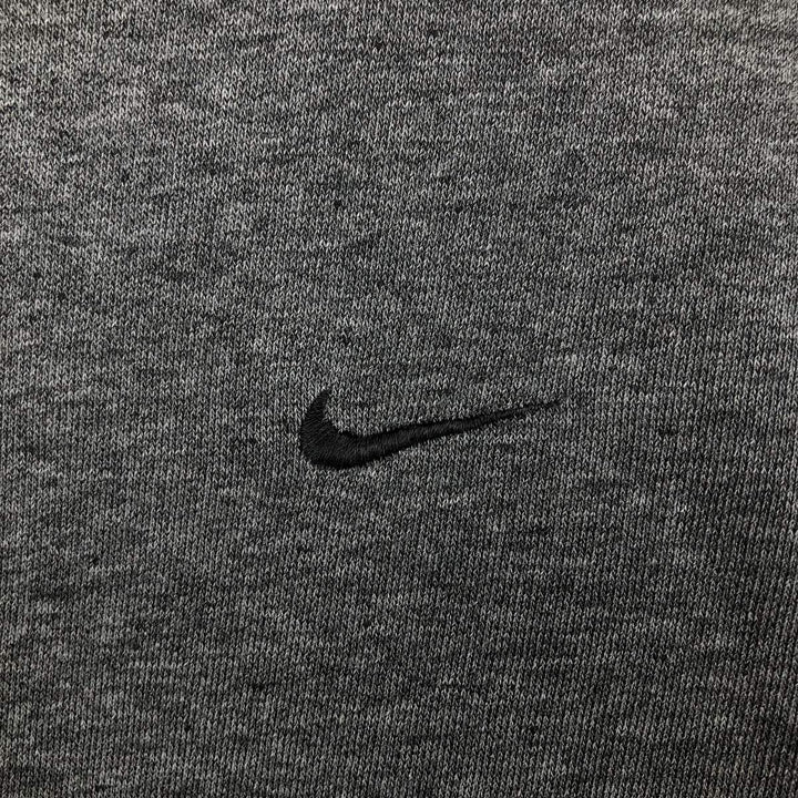 00'S Nike One Point Logo Sweatshirt Trainer Men's XL cotton Charcoal Vintage Second Hand