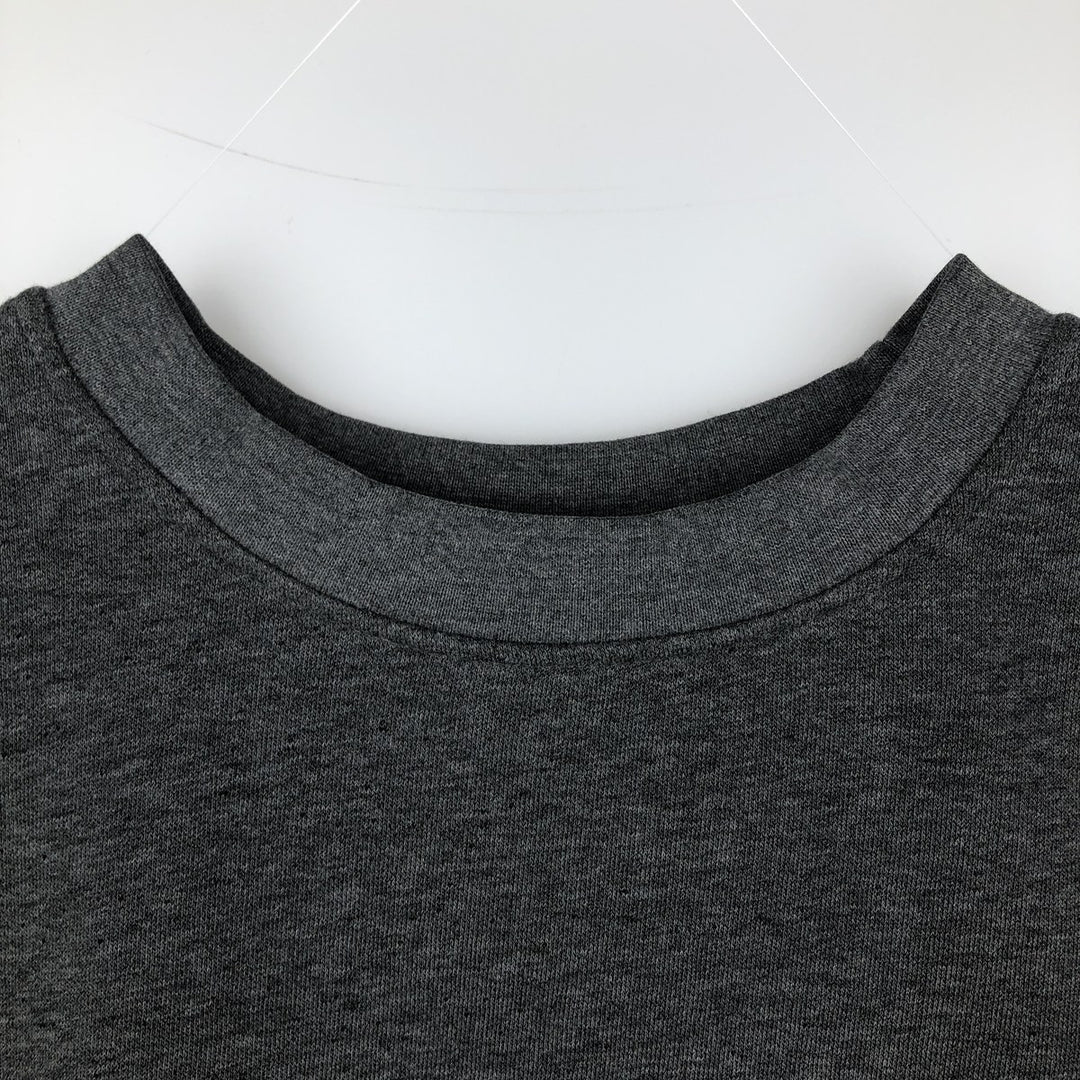 00'S Nike One Point Logo Sweatshirt Trainer Men's XL cotton Charcoal Vintage Second Hand