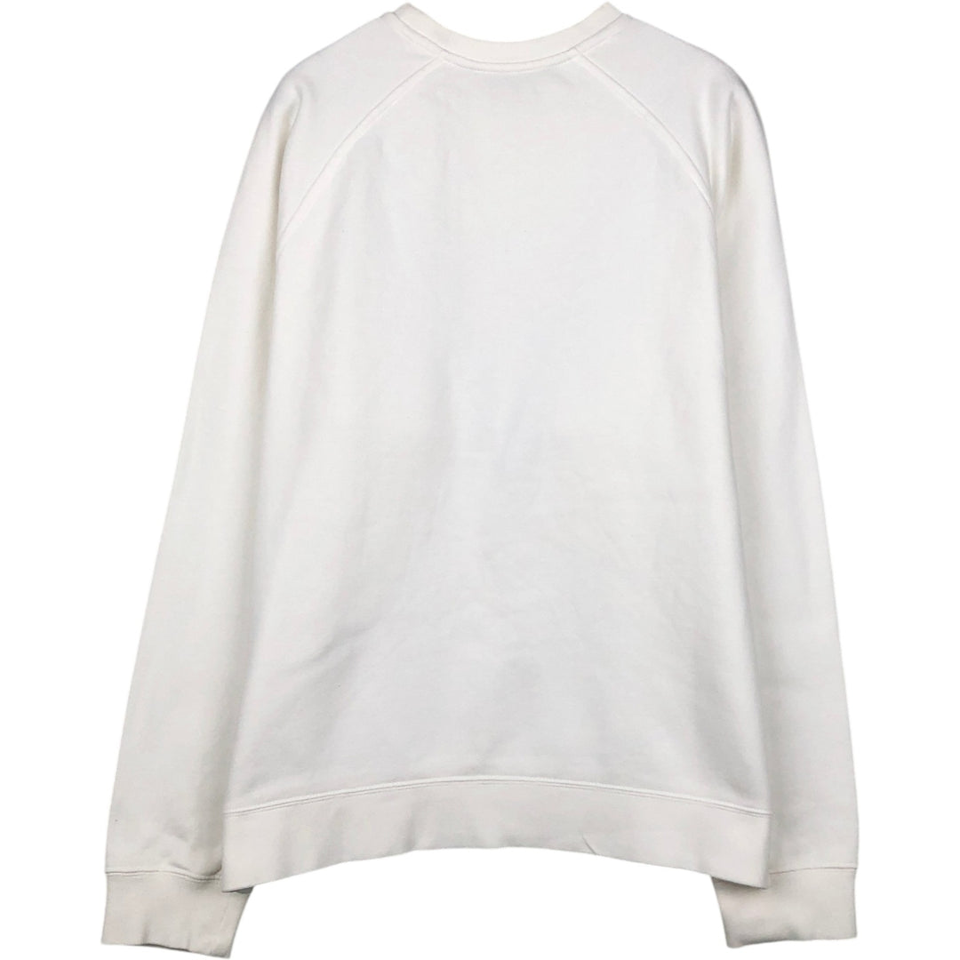 00'S Nike One Point Logo Sweatshirt Trainer Men's M size cotton white type Vintage Second Hand