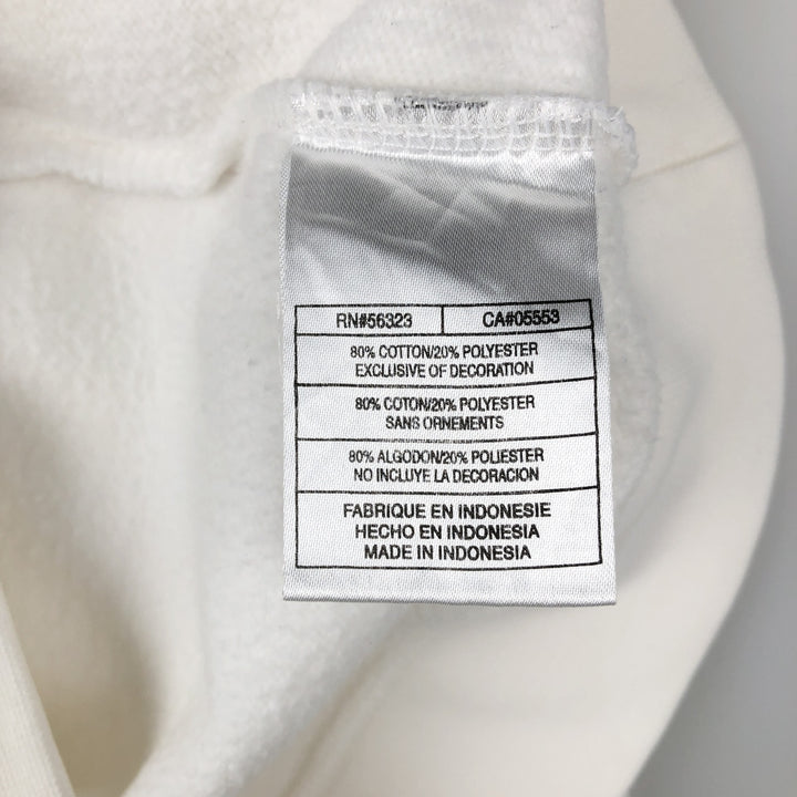 00'S Nike One Point Logo Sweatshirt Trainer Men's M size cotton white type Vintage Second Hand