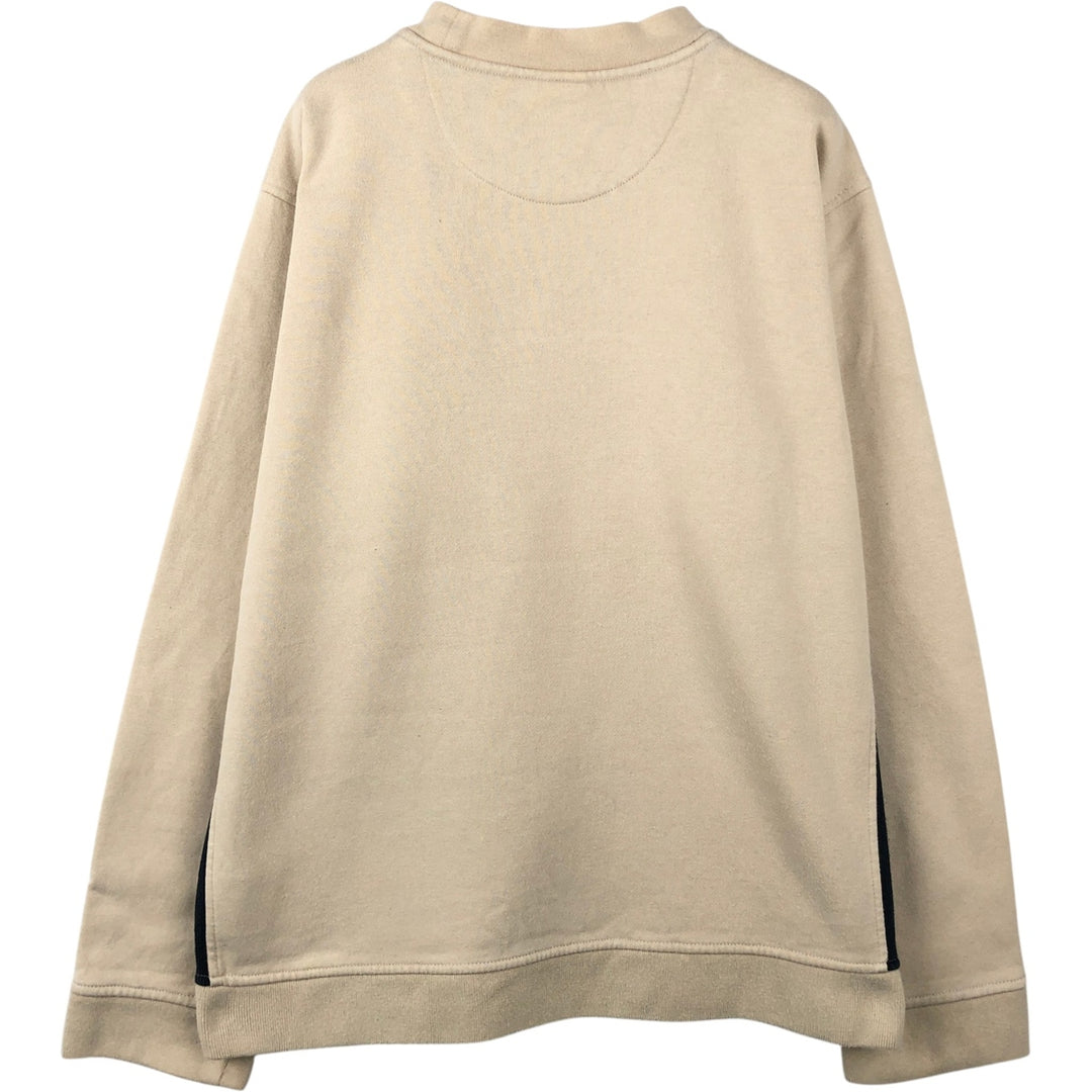 2000'S Nike Logo Sweatshirt (Men's Size S) cotton Beige type Vintage Second Hand