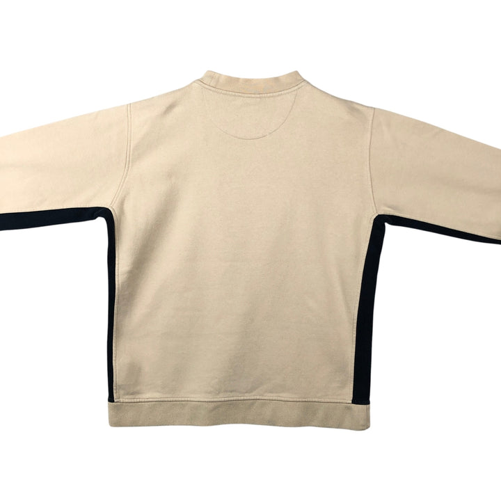 2000'S Nike Logo Sweatshirt (Men's Size S) cotton Beige type Vintage Second Hand