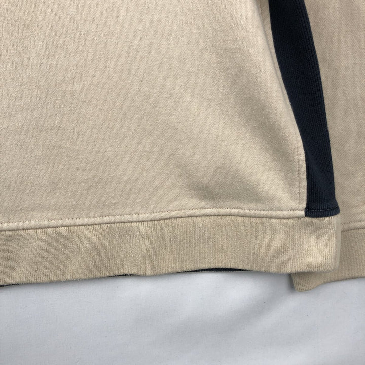 2000'S Nike Logo Sweatshirt (Men's Size S) cotton Beige type Vintage Second Hand