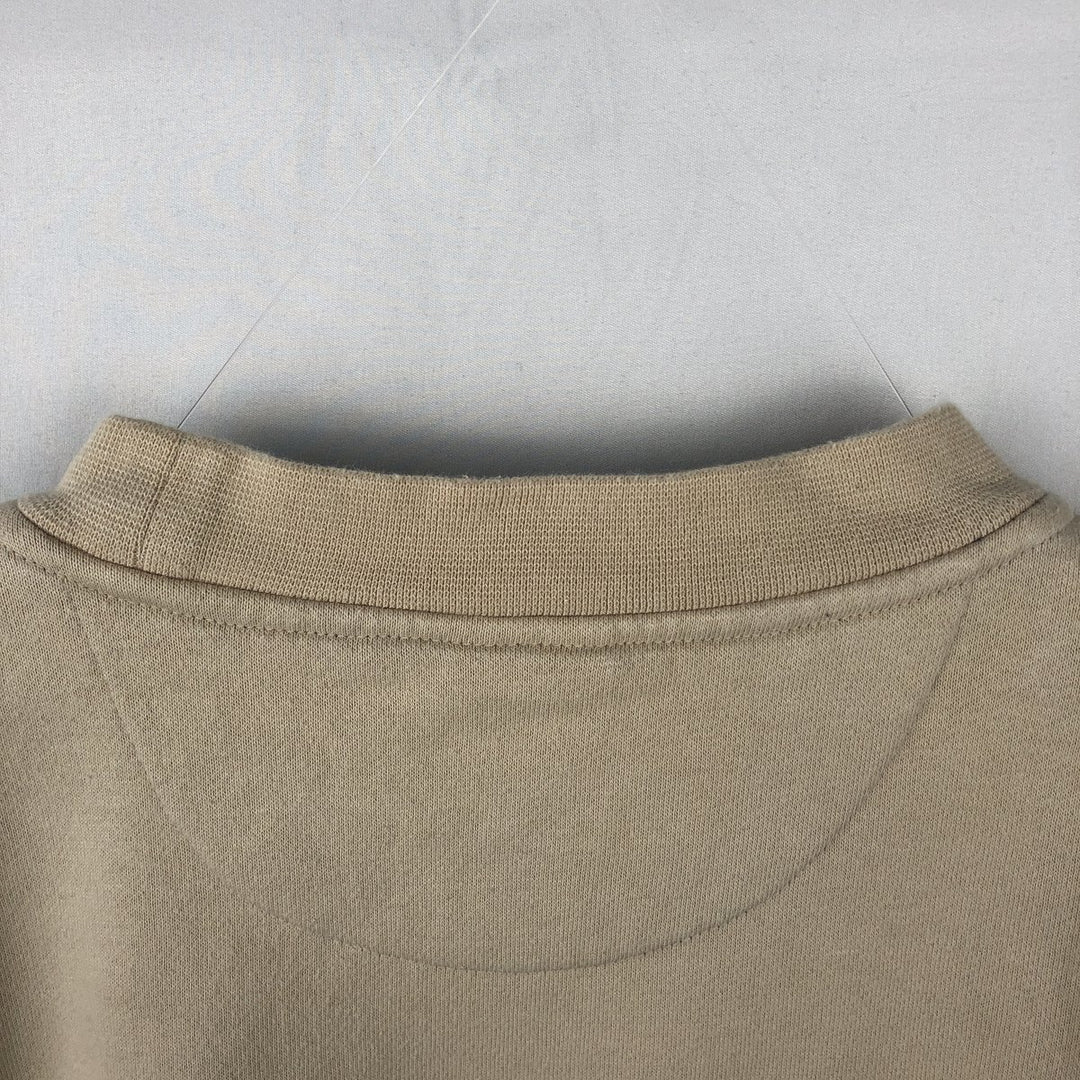 2000'S Nike Logo Sweatshirt (Men's Size S) cotton Beige type Vintage Second Hand