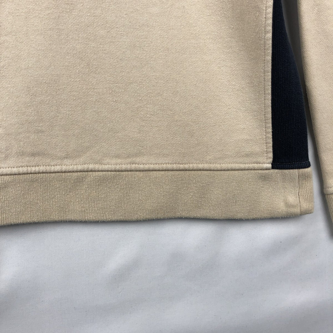 2000'S Nike Logo Sweatshirt (Men's Size S) cotton Beige type Vintage Second Hand