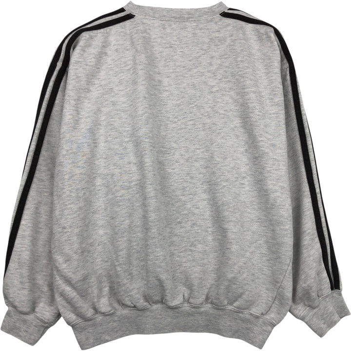 Vintage 90s-00'S Adidas One-Point Logo Sweatshirt, Men's Size Medium cotton gray type Vintage Second Hand