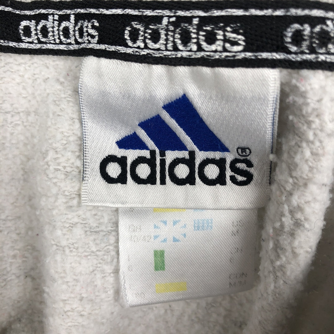 Vintage 90s-00'S Adidas One-Point Logo Sweatshirt, Men's Size Medium cotton gray type Vintage Second Hand