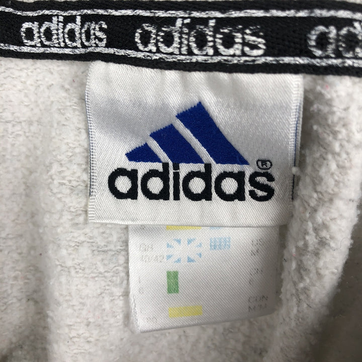 Vintage 90s-00'S Adidas One-Point Logo Sweatshirt, Men's Size Medium cotton gray type Vintage Second Hand