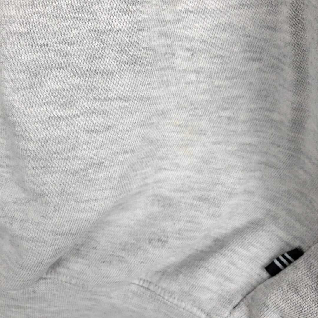 Vintage 90s-00'S Adidas One-Point Logo Sweatshirt, Men's Size Medium cotton gray type Vintage Second Hand