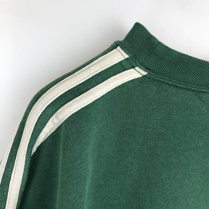 Vintage 80s-90'S Adidas One-Point Logo Sweatshirt, Men's Size L cotton green type Vintage Second Hand