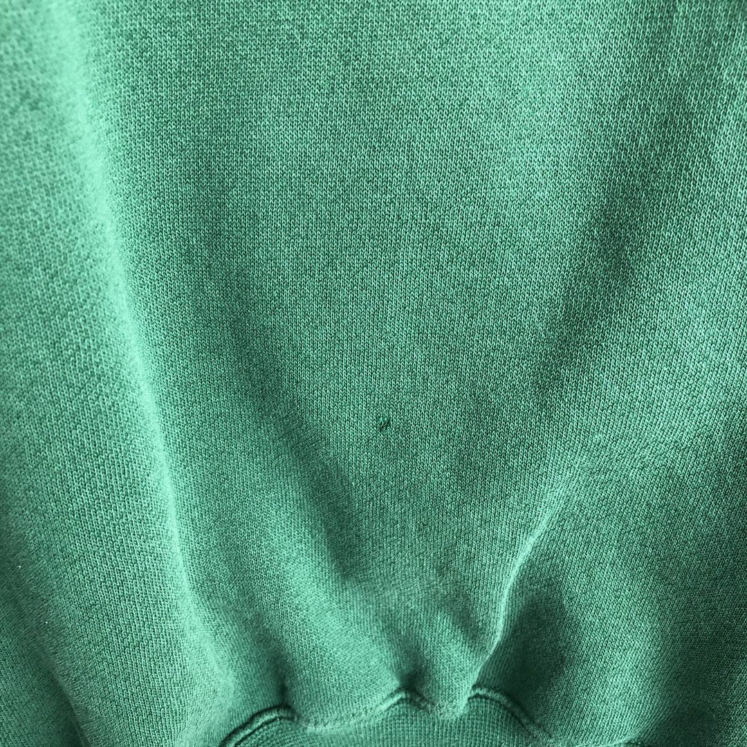 Vintage 80s-90'S Adidas One-Point Logo Sweatshirt, Men's Size L cotton green type Vintage Second Hand