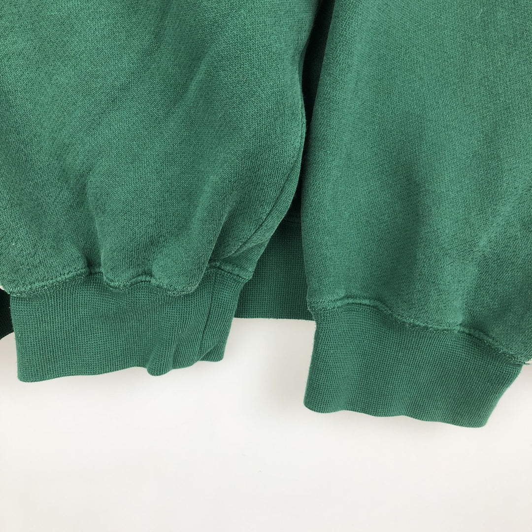 Vintage 80s-90'S Adidas One-Point Logo Sweatshirt, Men's Size L cotton green type Vintage Second Hand