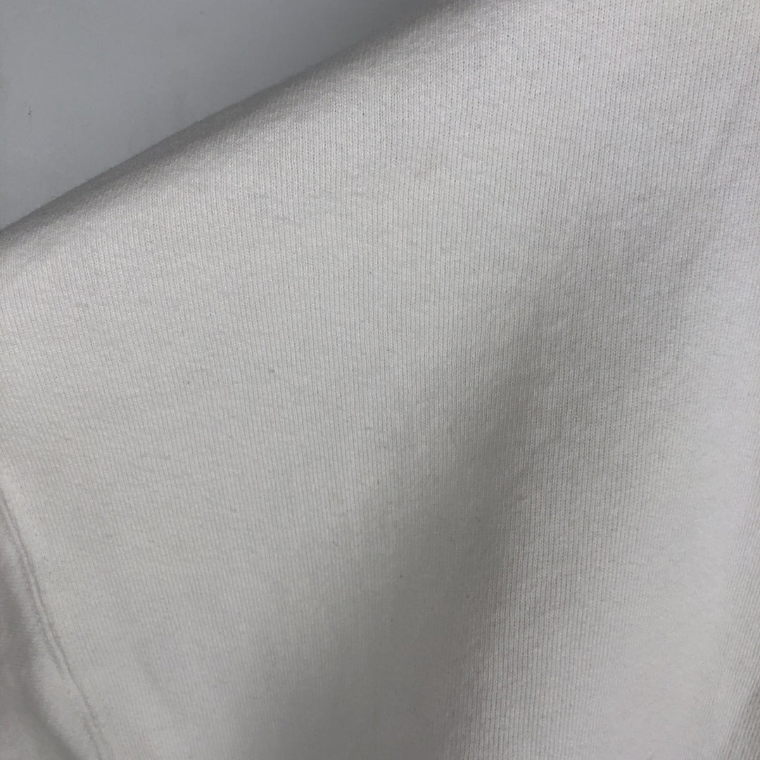 Vintage 90'S Nike logo sweatshirt, made in the USA, men's size XXL cotton white type Vintage Second Hand