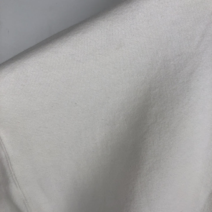 Vintage 90'S Nike logo sweatshirt, made in the USA, men's size XXL cotton white type Vintage Second Hand