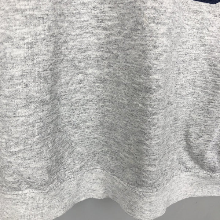 90'S Nike TEAM Pennsylvania State University College Character Sweatshirt, Made in USA, Men's XL equivalent. cotton gray type Vintage Second Hand