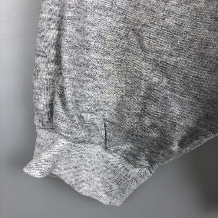 90'S Nike TEAM Pennsylvania State University College Character Sweatshirt, Made in USA, Men's XL equivalent. cotton gray type Vintage Second Hand