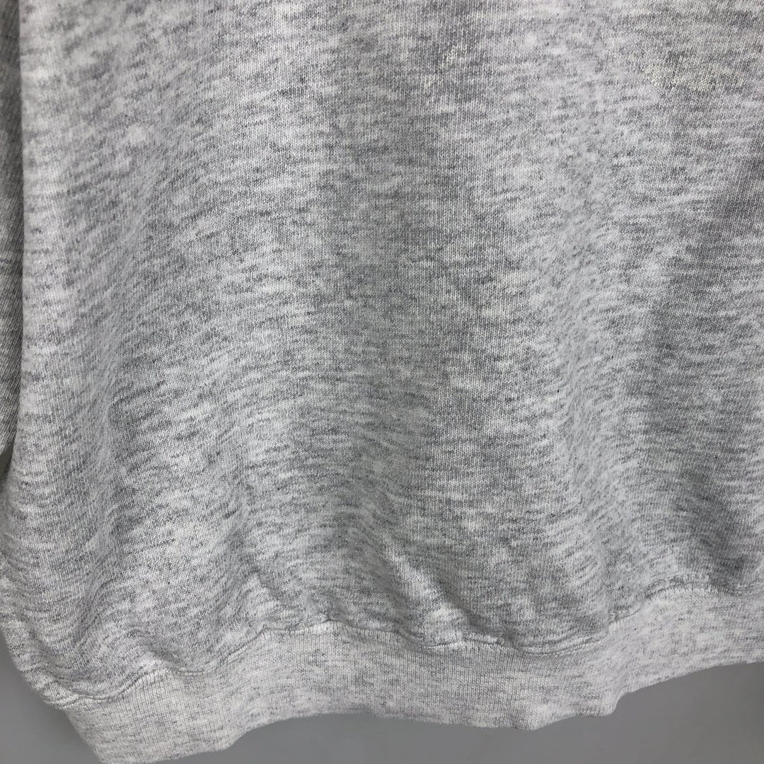 90'S Nike TEAM Pennsylvania State University College Character Sweatshirt, Made in USA, Men's XL equivalent. cotton gray type Vintage Second Hand
