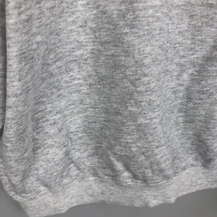 90'S Nike TEAM Pennsylvania State University College Character Sweatshirt, Made in USA, Men's XL equivalent. cotton gray type Vintage Second Hand