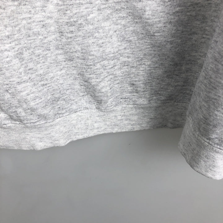 90'S Nike TEAM Pennsylvania State University College Character Sweatshirt, Made in USA, Men's XL equivalent. cotton gray type Vintage Second Hand
